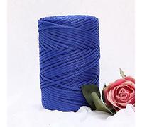 YUWEN 200 m/Rouleau 3mm Creux tricoté au Crochet Fils pour Bricolage Sac à Main Sac à Main Panier Gros Trapillo Nylon Cordon Polyester Fil Corde Ronde