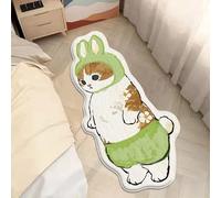 YUWEN Chevet Long Tapis Kawaii Chat Motif Tapis Doux Mignon Salon Tapis De Sol Moelleux Chambre Tapis Décor À La Maison