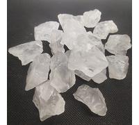 YUWIXMOX Pierres brutes de quartz blanc en vrac - 250 g - Cristaux de quartz naturels bruts - Pierres pour le cabbage, le polissage, l'emballage de fils, la guérison du Reiki, la fabrication de bijoux