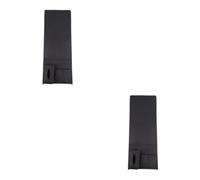 yuwqqoajv 2 Ensemble de Poche de rangement pour lit, facile à gagner de l'espace, Large Application, sac de rangement suspendu antidérapant en feutre de cuir de grande capacité, noir