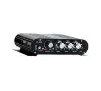 yuwqqoajv Amplificateur compact mini mono canal en alliage d'aluminium pour une performance durable, compatible avec divers systèmes audio (enceintes, Noir, 150 x 90 x 40 mm