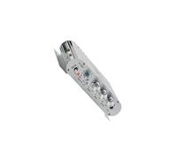 yuwqqoajv Amplificateur compact mini mono canal en alliage d'aluminium pour une performance durable, compatible avec divers systèmes audio (enceintes, Argent, 150 x 90 x 40 mm