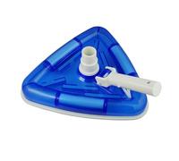 yuwqqoajv Aspirateur de piscine équipé d'une tête d'aspiration et d'un manche télescopique de 144 cm pour piscines creusées