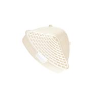 yuwqqoajv Bac à litière d'angle pour Lapins, Solution idéale pour Les Animaux d'intérieur, favorisant de Bonnes habitudes de propreté. Pratique et, Blanc, 24.8 x 10.5 cm