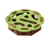 yuwqqoajv Boîte à gratter Pliable, sûre et Durable, Coussin léger en Quelques Secondes, 3 balles à l'intérieur, boîte Puzzle en Feutre, Jouet d'exercice pour Chat avec Balle, Puzzle gratter, tapez+3