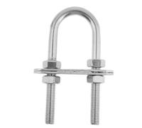 yuwqqoajv Boulon en U Robuste en Acier Inoxydable pour Bateau, conçu pour Une Utilisation Facile et fiable. Œillet U pour Proue et poupe. 100 Neuf. Fabriqué