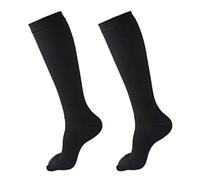 yuwqqoajv Chaussettes de compression montantes pour améliorer la circulation et réduire les gonflements chez les hommes et les femmes actifs, quelle que soit, Noir, P/M