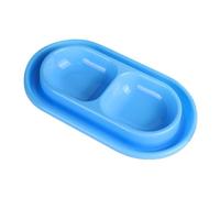 yuwqqoajv Ensemble d'alimentation Compact avec système Anti-Fourmis, Facile à Nettoyer et résistant pour aux Chutes et pour aux morsures. Lot de 2 gamelles