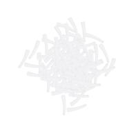 yuwqqoajv Ensemble de 100 embouts repousse-cils indispensables. Ces embouts résistants protègent et durent longtemps les pinces à épiler. Les capuchons de