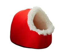 yuwqqoajv Nid Douillet et Confortable pour Chat, en Peluche, fermé et antidérapant, idéal pour Un Sommeil paisible en intérieur. Tissu Long et adapté pour aux Animaux de Compagnie.