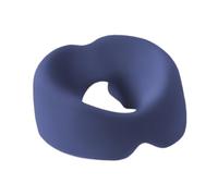 yuwqqoajv Oreiller de repos respirant pour position ventrale, offrant un bon soutien et facile à nettoyer, idéal pour les salons de beauté. Pratique pour, Bleu foncé, 25 x 27 x 14 cm