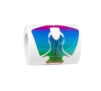 yuwqqoajv Paquet de 100 supports d'autocollants d'extension d'ongle français manucure beauté formulaire Guide constructeurs moule décoration outils portables, YC20