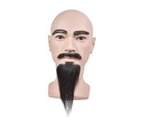 yuwqqoajv Tête de mannequin avec oreilles, accessoire de maquillage réaliste et chauve, idéale pour les écoles d'esthétique et la pratique du maquillage.