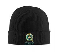 YUWTTDG Bonnet d’Hiver pour Hommes Il n’y a Pas de Place comme la Terre Chapeaux tricotés pour Les Femmes Mode Bonnet Anime Hommes Femmes Casquettes Doux Ample Taille Unique