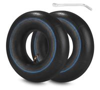 Yuxava 2 Pièces Chambre a Air 3.00-4 Valve Courbée TR87 pour Diable Chambre à Air 260 × 85 mm Tube Caoutchouc Chambres à Air de Rechange pour Chariot à Main, Chariot De Jardin