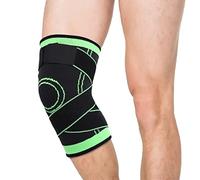 yuxiaoshi Genouillère de compression pour l'arthrite, le soulagement des douleurs articulaires, la déchirure du ménisque, la course, la randonnée, les squats, le sport, homme et femme (simple)