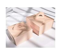 YUXIN Zhaochen Rose Bonbonnière Emballage Portable Boîte Bonbonnière Container Party Box Cadeau Fournitures Biscuit Gâteau Boîte Anniversaire (Size : 15pcs 12x12x6cm)