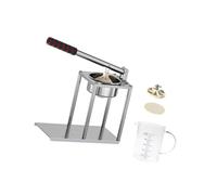 YUXITA Presse à fruits manuelle de qualité supérieure avec tasse à mesurer de 500 ml et passoire plate multifonction avec passoire