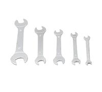 YUXITA UeTool Jeu de clés plates professionnelles à extrémité ouverte en acier à haute teneur en carbone 6-17 mm Outil de réparation manuelle simple à UeTool