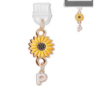 YUXIYAN Breloque initiale pour Kindle, prise anti-poussière USB C, accessoire personnalisable pour liseuse électronique de type C, cadeau livret compatible avec Kindle Paperwhite Scribe iPad téléphone