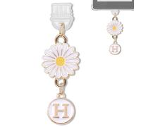 YUXIYAN Breloque initiale pour Kindle, prise anti-poussière USB C, accessoire personnalisable pour liseuse électronique de type C, cadeau livret compatible avec Kindle Paperwhite Scribe iPad téléphone