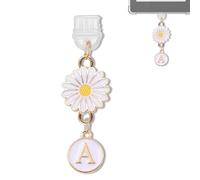 YUXIYAN Breloque initiale pour Kindle, prise anti-poussière USB C, accessoire personnalisable pour liseuse électronique de type C, cadeau livret compatible avec Kindle Paperwhite Scribe iPad téléphone