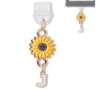 YUXIYAN Breloque initiale pour Kindle, prise anti-poussière USB C, accessoire personnalisable pour liseuse électronique de type C, cadeau livret compatible avec Kindle Paperwhite Scribe iPad téléphone