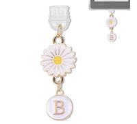 YUXIYAN Breloque initiale pour Kindle, prise anti-poussière USB C, accessoire personnalisable pour liseuse électronique de type C, cadeau livret compatible avec Kindle Paperwhite Scribe iPad téléphone