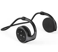 yuxue Écouteurs Bluetooth 5.0 Supra-Auriculaires de Sport, Prise en Charge de Carte TF et Radio FM, CVC8.0 Antibruit 12 Heures de Lecture pour la Course, le Vélo, la Salle de Sport, Noir