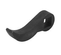 YUYTE 1/2in Pry Bar Adaptateur Tête Outil CrV Acier Corne de Boeuf en Forme de Pry Bar Compact Arbre D'entraînement Outil de Démontage avec CrV Acier traité à la Chaleur pour