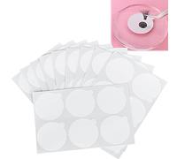 Yuyte 180 pcs Jetable Cils Porte-Colle Étanche Autocollant Palette Papier Pads Stand Sur Jade Pierre