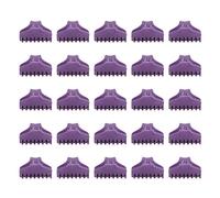 YUYTE 25 Pièces Ensemble de Pinces à Bigoudis Pinces à Mâchoires Permanentes, Pince Volumisante pour Cheveux Outil de Coiffure pour Salon de Coiffure, adapté aux Coiffures pour Hommes