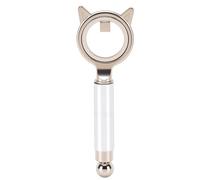 YUYTE Aimant Circulaire pour Nail Art, Anneau Creux de 25 Mm pour une Conception Précise des Ongles, Crée des Motifs Symétriques Profonds en Quelques Secondes, avec Aimant Sphériq (SILVER)