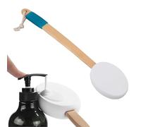 YUYTE Applicateur de Lotion pour le Corps, Manche en Bois avec Poignée Antidérapante et Corde de Suspension, pour un Séchage Facile et une Application sans Effort sur les Pieds Arrière