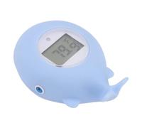 YUYTE Bath Tub Baignoire en Forme de Baleine - Jouet Flottant avec Alarme Silencieuse pour la de la Température du Bain des Nourrissons - Écran LCD Sûr et Précis