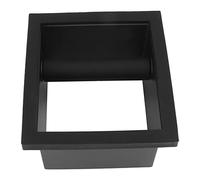 YUYTE Boîte à café Moulu, Seau à Déchets de Bureau intégré en Acier PTFE et Caoutchouc avec Tige en Caoutchouc Amovible, pour Cafés, Cuisines, Bureaux