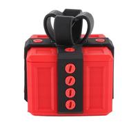 YUYTE Boîte Cadeau Agaçante Imprimée en 3D, Boîte Cadeau Originale avec Vis pour Les Farceurs, de Rangement Amusante pour Jouets et Décorations de Fêtes (Rouge Noir)