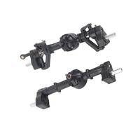 YUYTE Boîte de Vitesses D'essieu Avant et Arrière en Métal, Pièces de Mise à Niveau pour Voiture WPL 1/16 RC avec Engrenages Métalliques à Haute Résistance