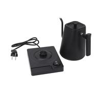 YUYTE Bouilloire électrique à Col de Cygne avec Contrôle de la Température, Bouilloire à café en Acier Inoxydable 304 avec Affichage LED, Bouilloire à thé à Chauffage Rapide de 1200 W (Prise UE 220V)