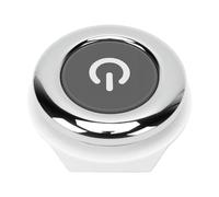 YUYTE Bouton Pneumatique Plat de Commutateur de Pression d'air de Baignoire de PVC avec L'interface de Tuyau d'air pour la Piscine de Station Thermale de
