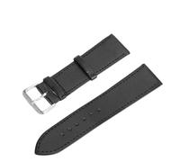 YUYTE Bracelet de Montre en Cuir PU à Dégagement Rapide, Bracelet de Remplacement avec Fermoir en Métal en Acier Inoxydable, Largeur de Bande 12 Mm, 14 Mm, 16 Mm, 18 Mm, 20 Mm, 22 Mm(16mm black)