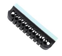 YUYTE Brosse de nettoyage pour barbe pour évier, attrape-poils de barbe, outil éponge après rasage, nettoyage rapide et efficace après rasage avec bouteille de stockage d'eau pour comptoirs de salle