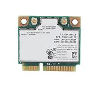 YUYTE Carte Fil 7260AC, Carte Réseau 867M 4.0 avec Interface Demi-Mini PCIE, pour Ordinateurs Portables