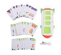 YUYTE Cartes Flash Parlantes, Jouet d'apprentissage, Cartes éducatives Rechargeables avec Audio pour Les Tout-Petits et Les Enfants D'âge Préscolaire