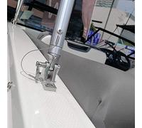 YUYTE Charnière à Axe 90° en Acier Inoxydable de qualité Supérieure pour Bateaux, Remorques et Caravanes - Robuste, Installation Facile