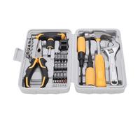 YUYTE Clé à Cliquet et Jeu de 30 Pièces avec Poignée en T Magnétique, Poignées Ergonomiques en TPR, Poignée Antidérapante, Kit D'outils de Réparation à Domicile avec D'embout