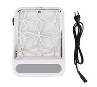 YUYTE Collecteur de Poussière D'ongles avec Aspiration Réglable et Repose-main, Aspirateur de Manucure Professionnel avec Filtre Réutilisable, Puissant Outil D'aspiration de Poussière (Prise UE)