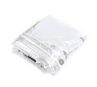 YUYTE Couverture de Poulailler, Couverture D'hivernage -Vent en PVC Transparent de 2x3 Mètres avec 14 Sangles élastiques et Corde de 10 M, pour Clôtures de Porche, Terrasse, Cours,