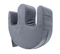 YUYTE Dispositif de Retournement du Patient, Oreiller Amovible pour Les Jambes, Aide au Levage du Patient, Oreiller Rotatif en Forme de U, Oreiller Anti-décubitus avec Sangle Fixe