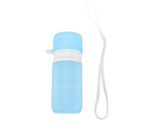 YUYTE Distributeur de Bille Roulante Rechargeable en Silicone, | 100 % Silicone étanche, Réutilisable pour Lotion ou Gel Après , Facile à Attacher sur un Sac de Plage ou un Sac à dos.